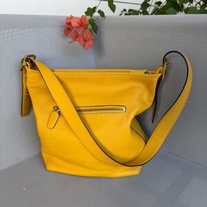 Coach Leather Shoulder Bag